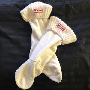 Hunter knitted boot socks